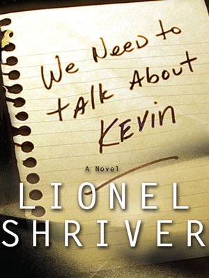 cover image of We Need to Talk About Kevin